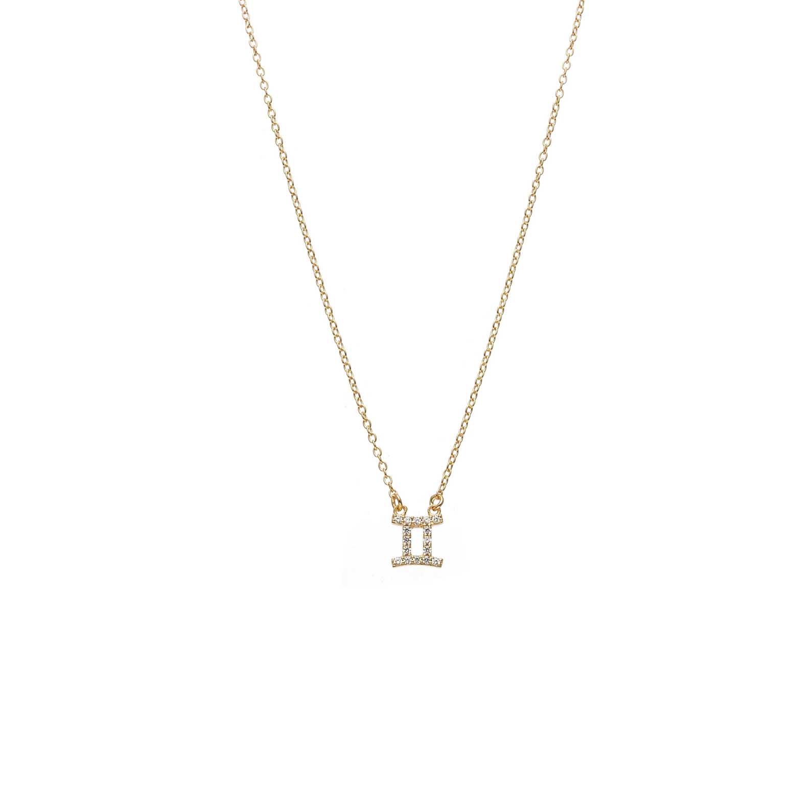 Silk & Steel Gemini Necklace